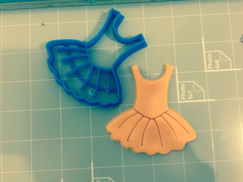 Ballerina cookie cutter