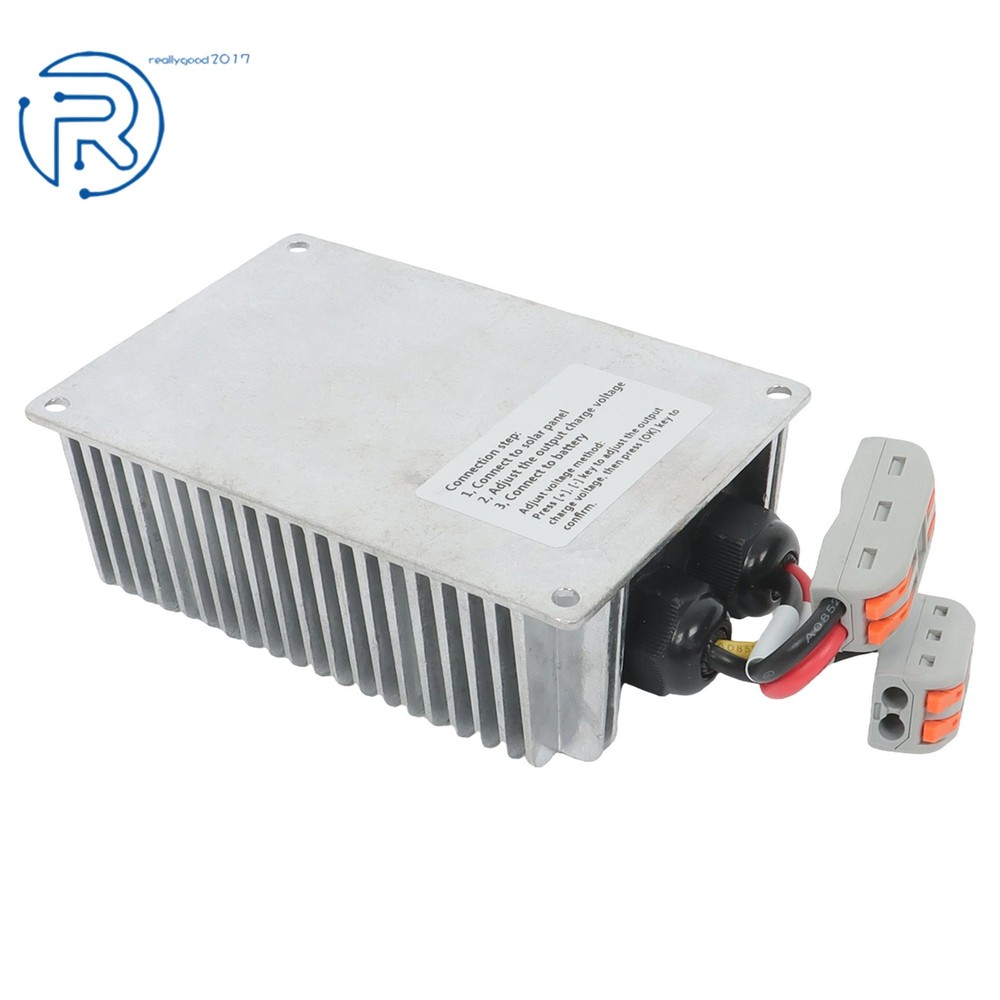 Solar Charge Controller, Boost MPPT 24‑85V Voltage LED Display Adjustable 400W