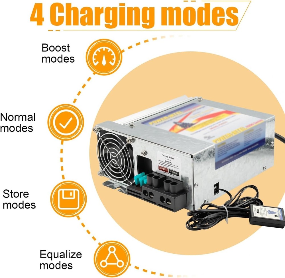 PD9260 RV Power Converter 60Amp 120V to 12V RV Converter Charger 9200 Series