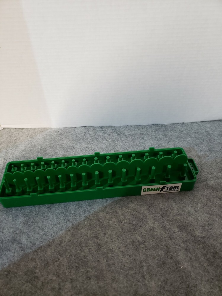 Green tool organizer Socket Tray magnetic
