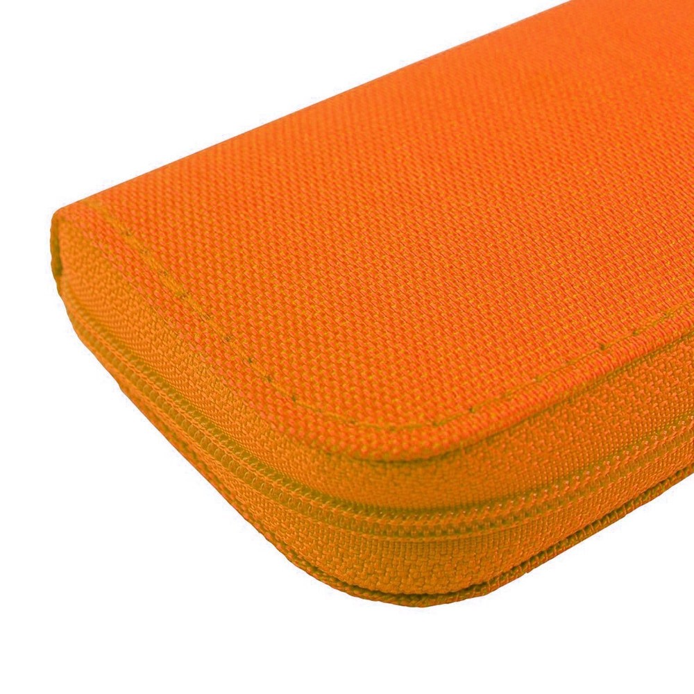 Memory Card Case - Carrying Suitable for Micro SD, Mini SD and 4X Orange