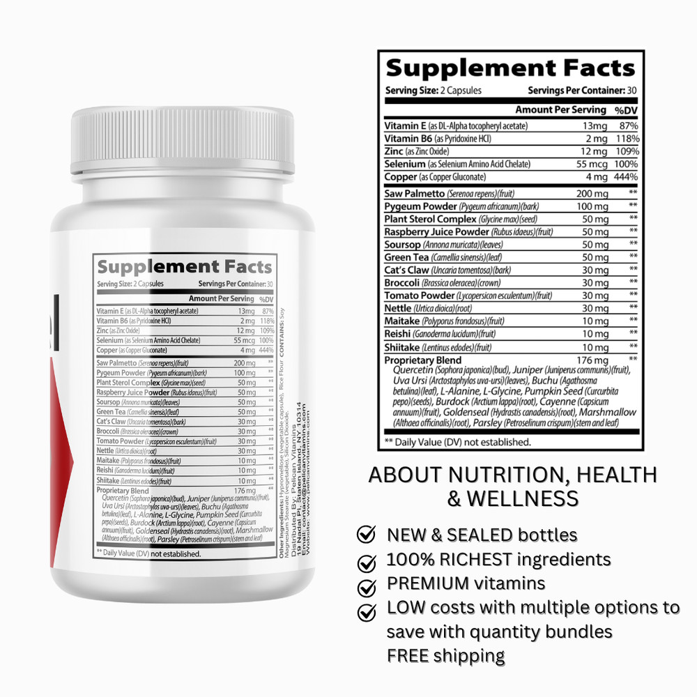 Uroxel- Prostate & Urinary Support- 60 Capsules