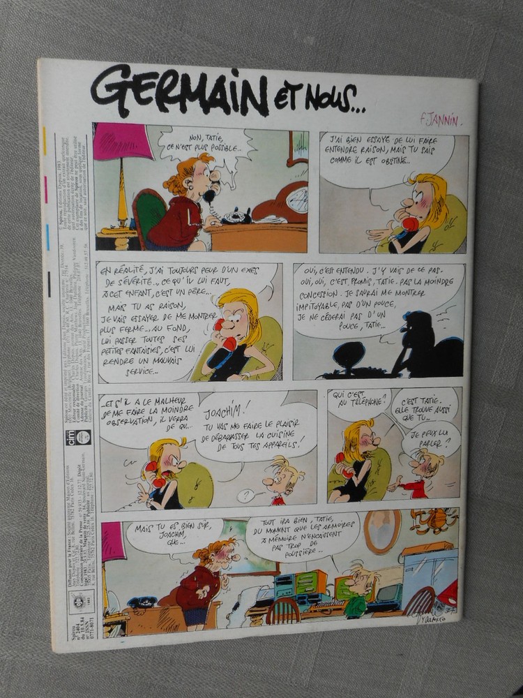 Spirou Weekly No. 2404 1984 TBE Complete