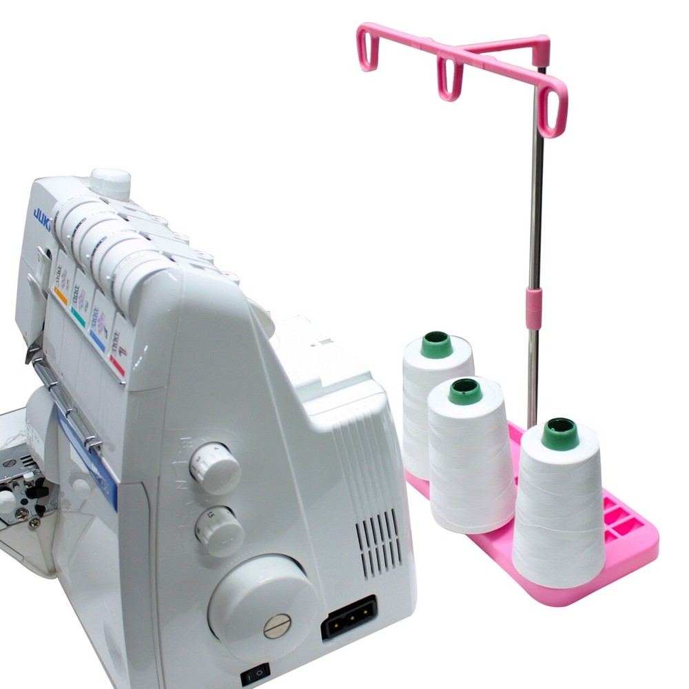 3 Spool Thread Stand for Overlock Sergers, Sewing & Embroidery Machines