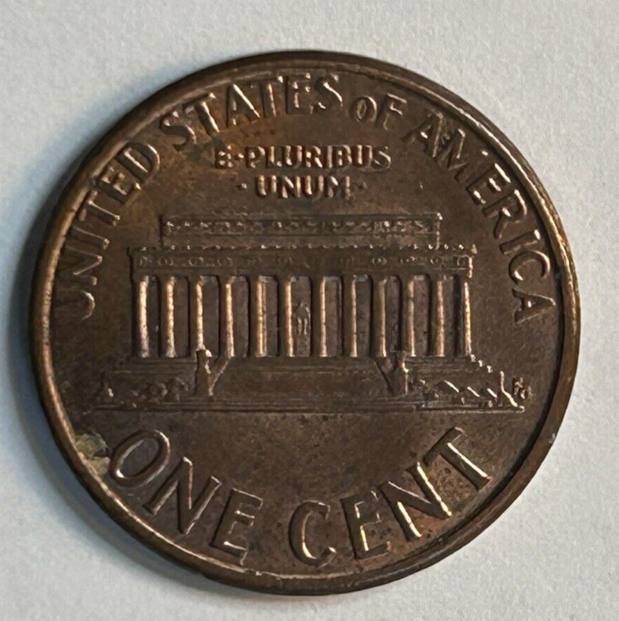 1994 P Lincoln cent with (Die chip Error) in Liberty