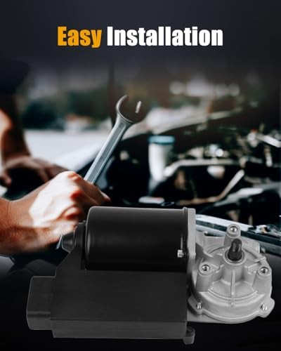 New Front Wiper Motor W/Control Module Compatible For Saturn SC SC1 SC2 SL