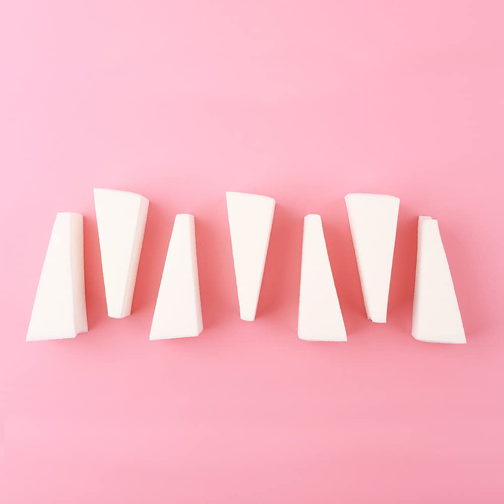 Cosmetic Rectangular Foam Wedges for Makeup Application and Blending, 192 Count