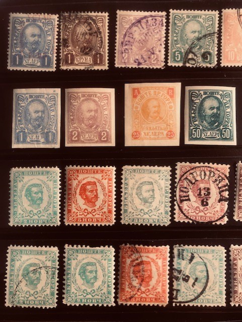 OLD Montenegro stamps
