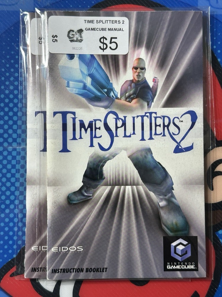 Timesplitters 2 (Nintendo Gamecube) Original Manual Only