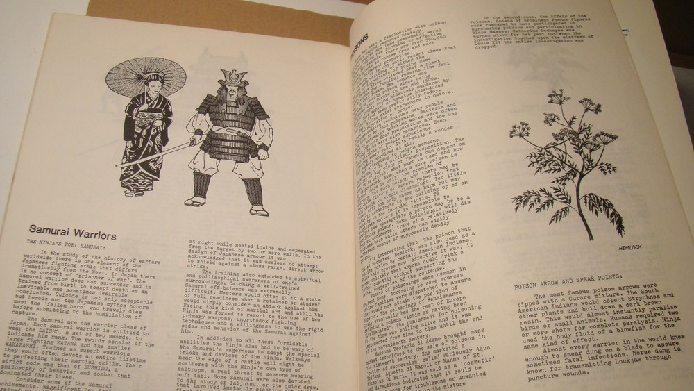 PALLADIUM BOOK - WEAPONS AND ASSASSINS *SOLID COPY* DUNGEONS DRAGONS 1983