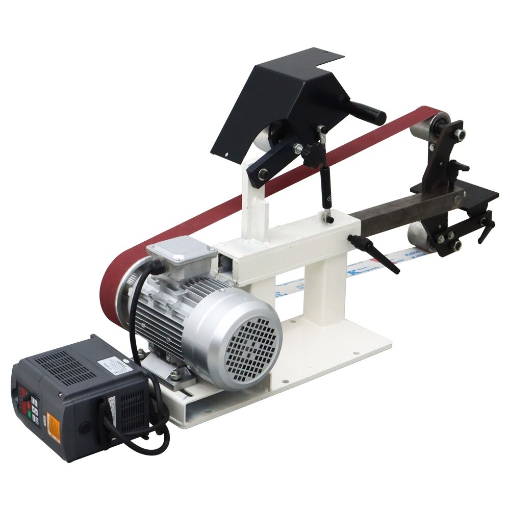 Industrial Frequency Conversion Belt Sander Grinding Machine Polisher 72-82in