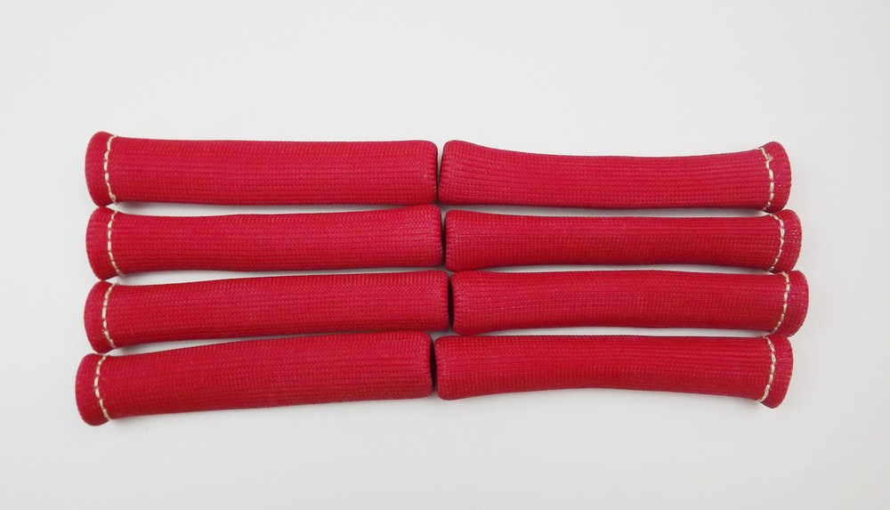 Labwork 8PCS 1200° Spark Plug Wire Boots Heat Shield Protector Sleeve SBC BBC