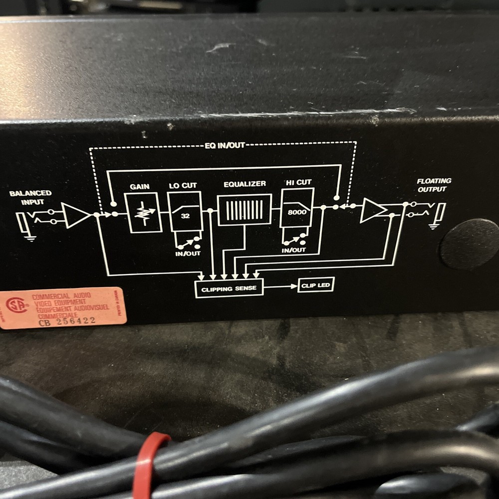 ELECTRO-VOICE -EVT 2230 TAPCO GRAPHIC EQ EQUALIZER