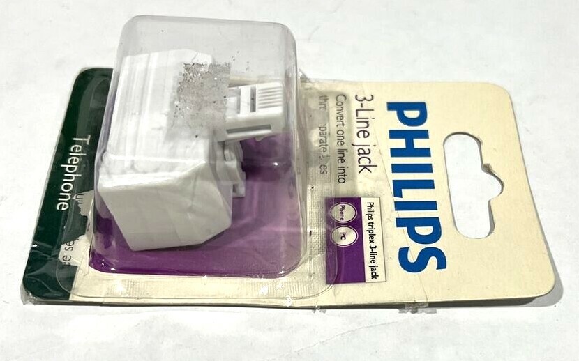 Philips Triplex 3-Line Jack
