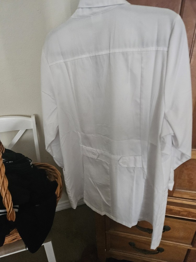 Dickies White Lab Coat 