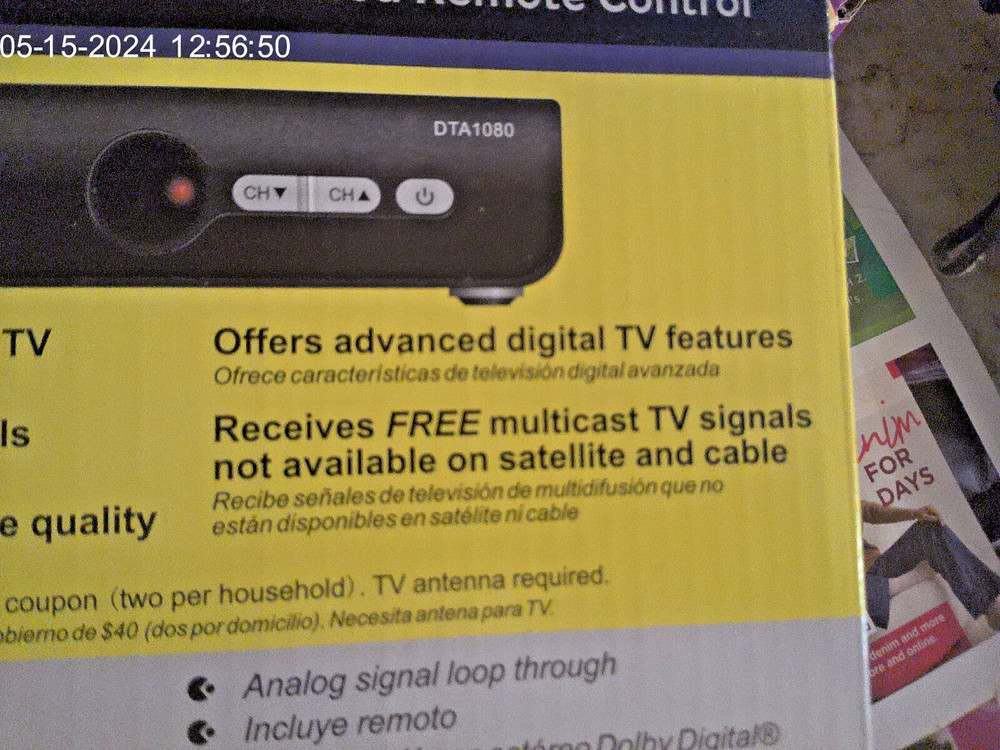 Access Digital to Analog TV Converter