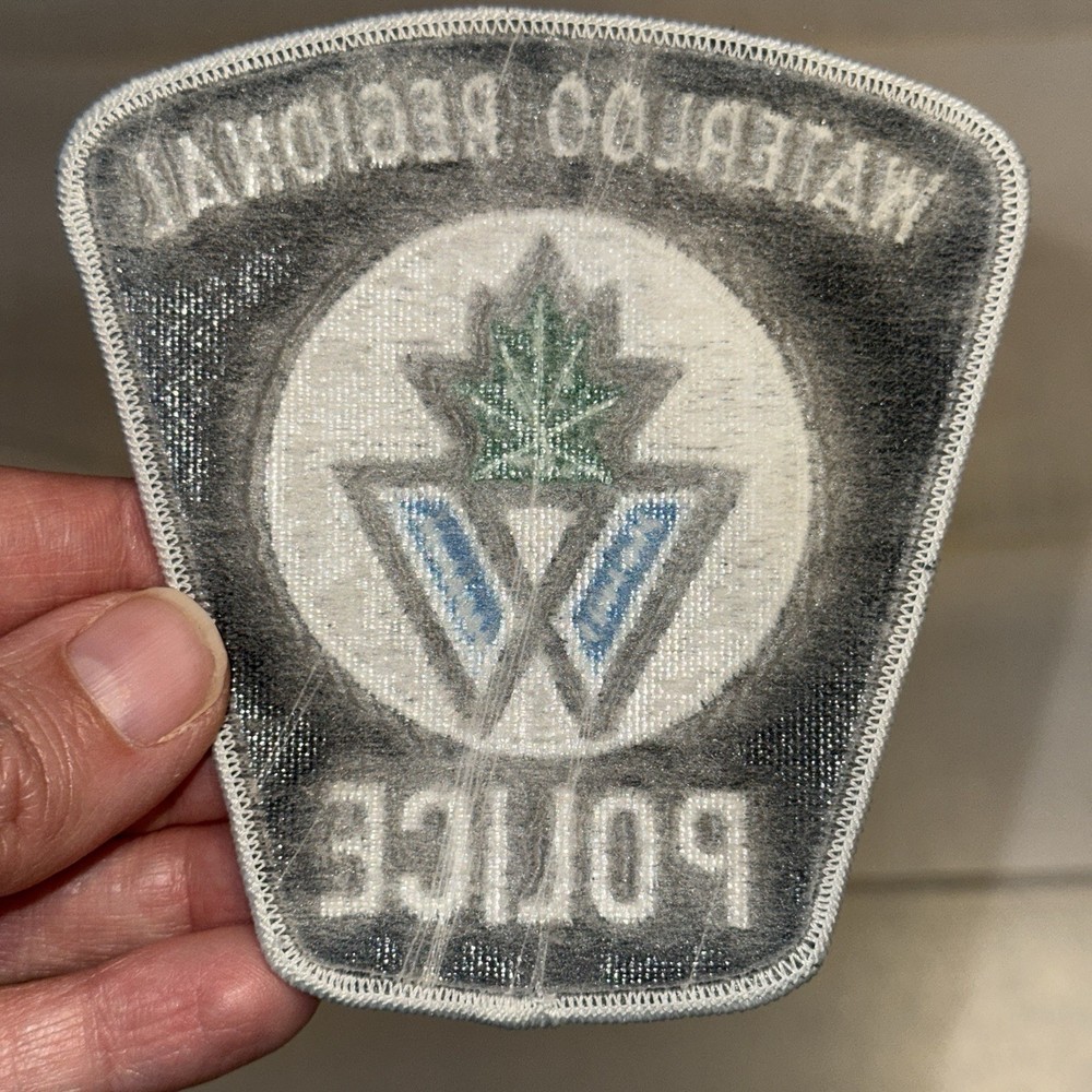 Waterloo Regional Police (Canada) Shoulder Patch from 1990s?