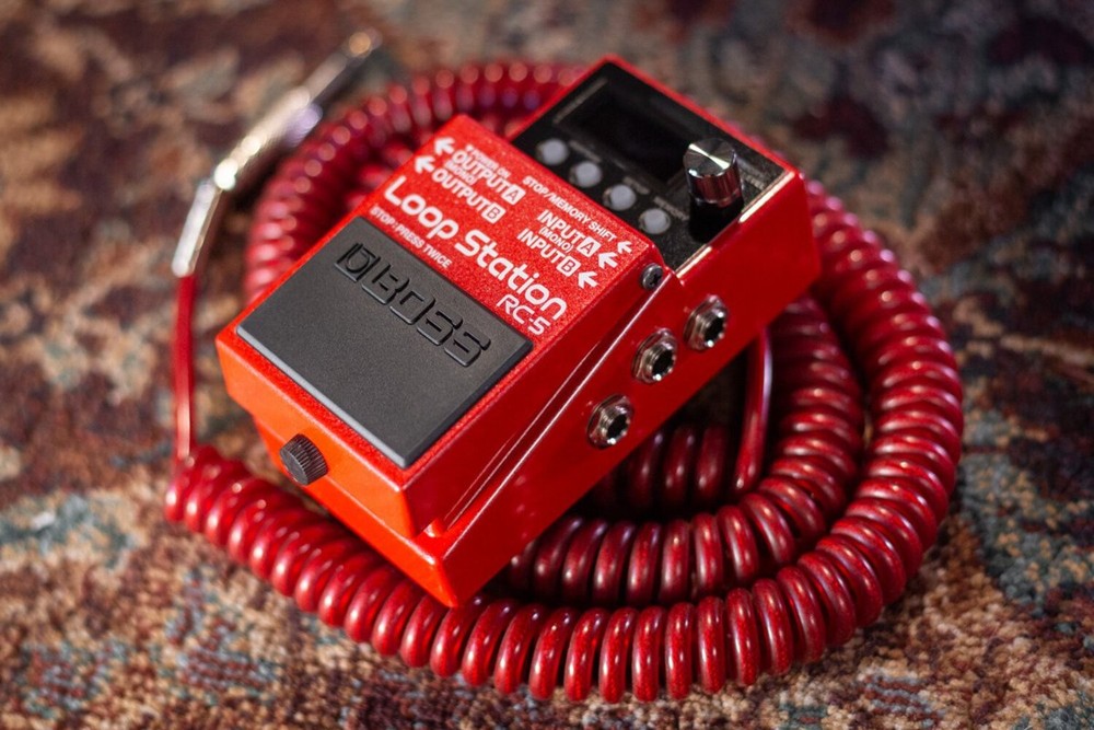 Boss RC-5 Loop Station Compact Phrase Recorder Pedal