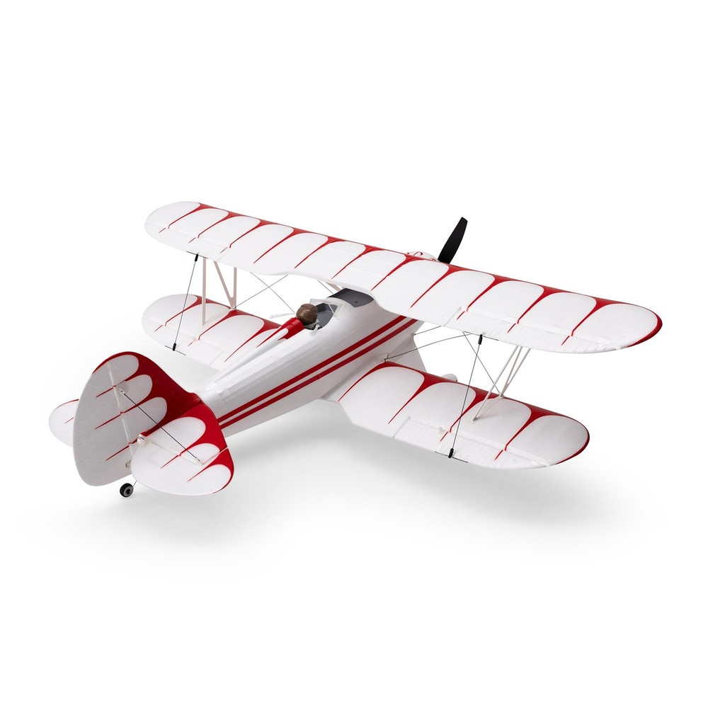 E-flite RC Airplane UMX WACO White BNF Basic with AS3X & SAFE EFLU53550