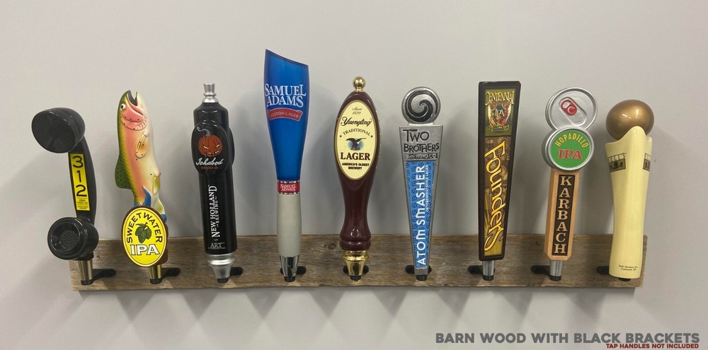 Tap Handle Wall Display (Rack) - 24" or 36" Wide