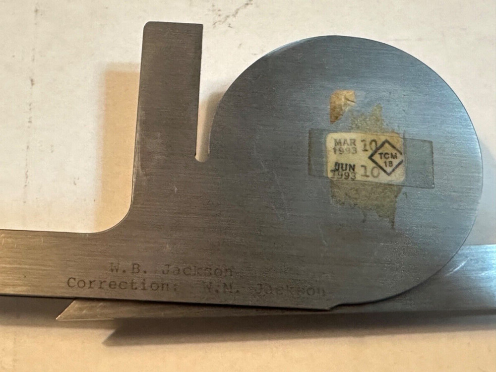 VIS POLAND MADE PROTRACTOR 6 & 12 " BEAM