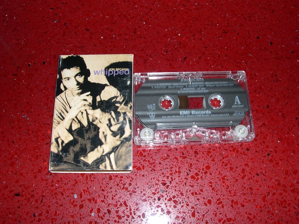 JON SECADA WHIPPED CASSETTE SINGLE