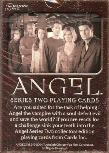 Angel Series Two Sealed Playing Card Deck 55 Cards