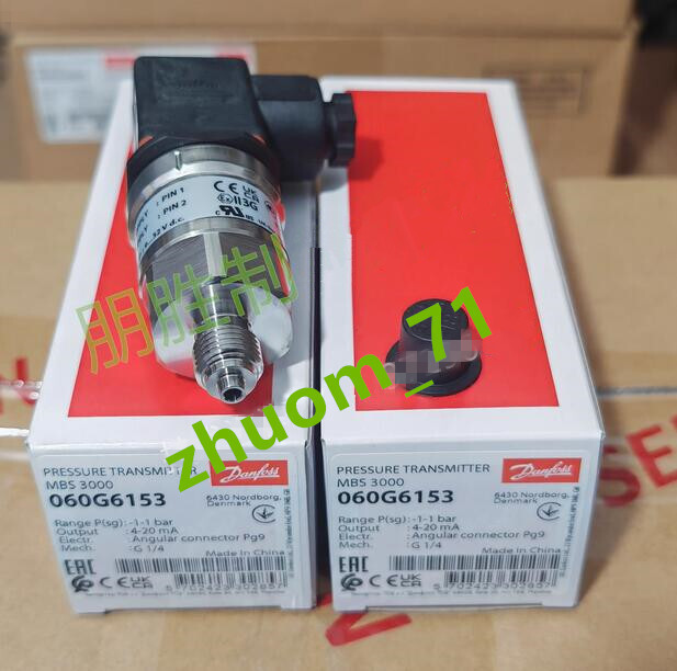 1PC Danfoss pressure transmitter MBS3000 060G6153