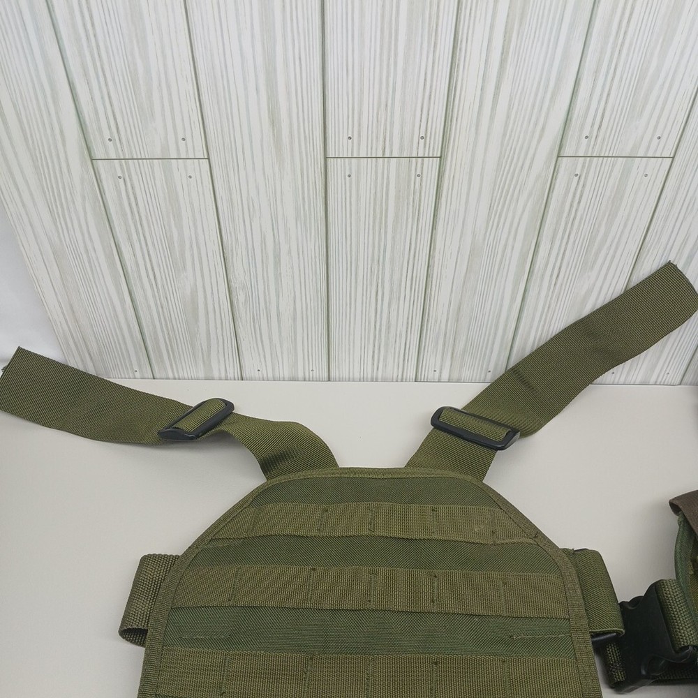 Airsoft Molle Drop Leg Rig Set And Mag Pouch