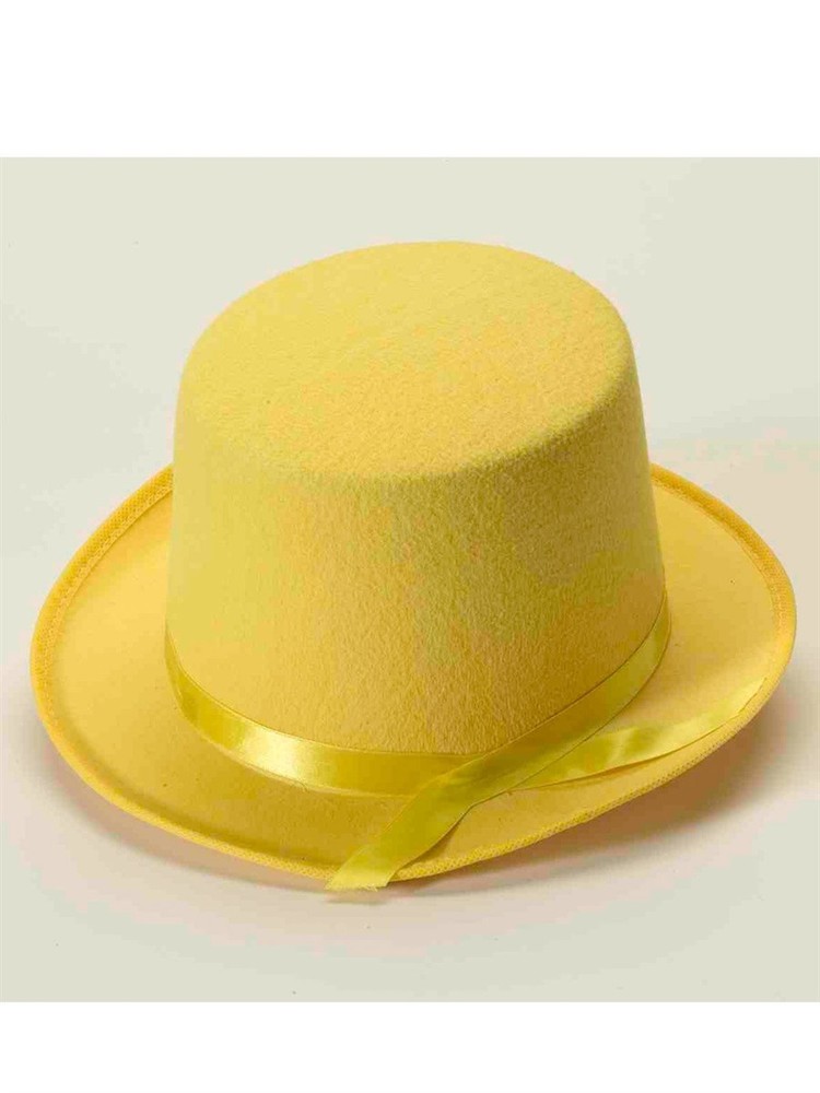 Deluxe Yellow Top Hat - Rubie's