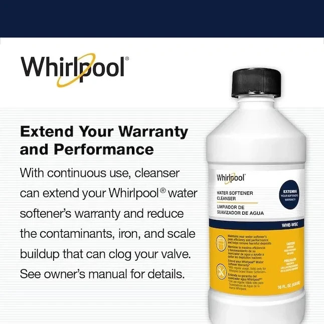 Whirlpool Water softener cleaner