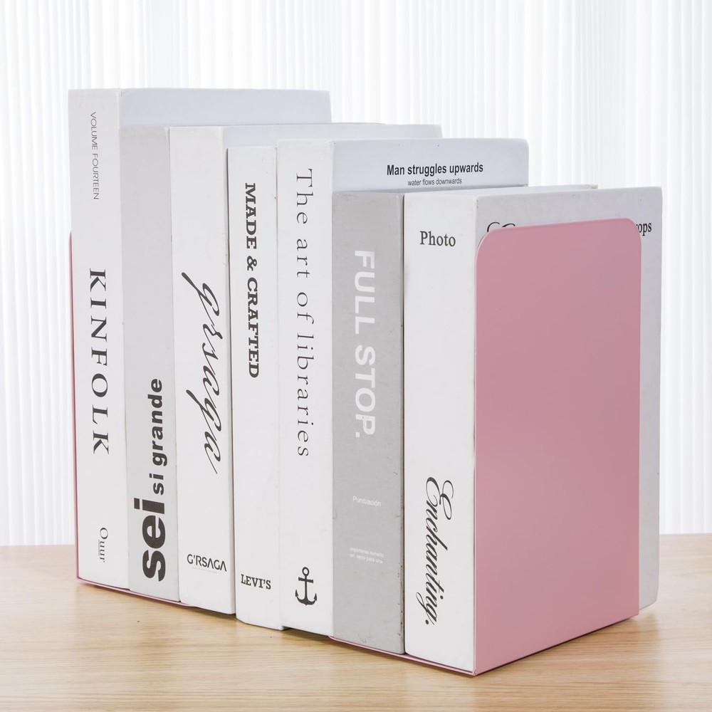 Metal Book Ends for Shelves