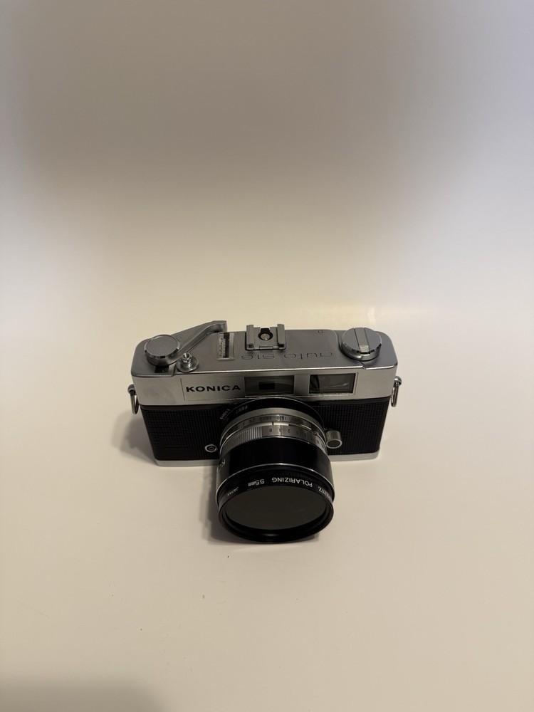 Konica Auto S1.6 Rangefinder Camera With Leather Case