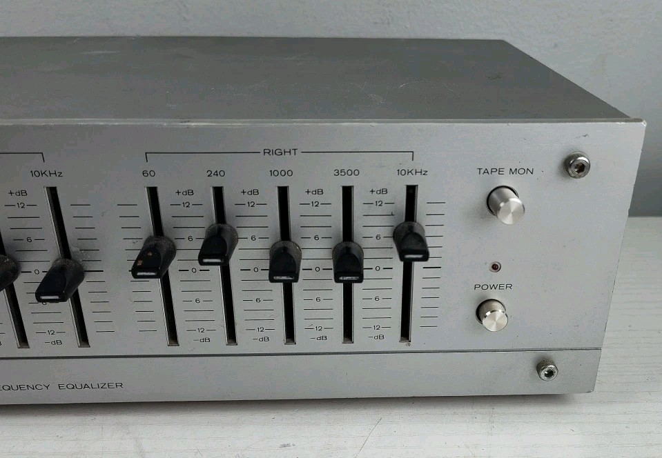 BSR EQ-I Stereo Frequency Equalizer - CLEANED/TESTED/WORKS GREAT!