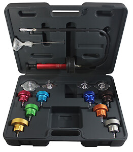 Mastercool 43300 14 Pc Cooling System Pressure Test Kit Brand New!