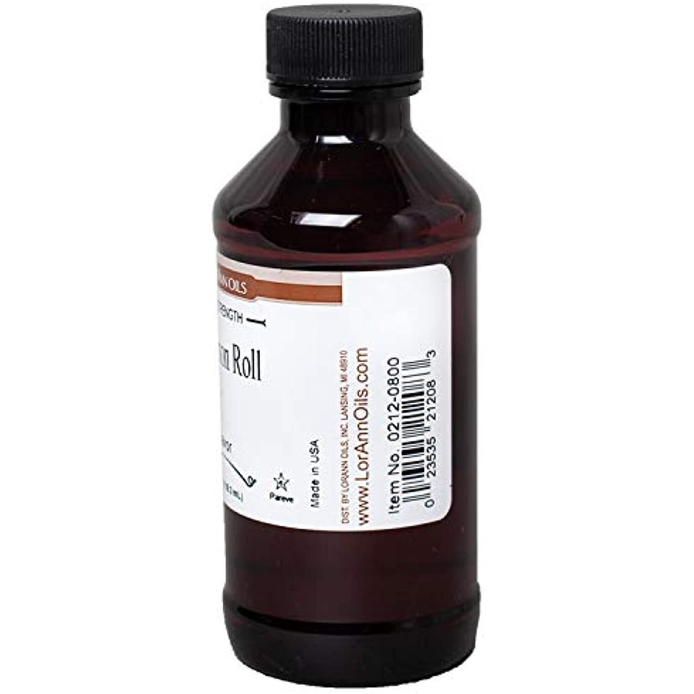 LorAnn Cinnamon Roll SS Flavor, 4 ounce bottle