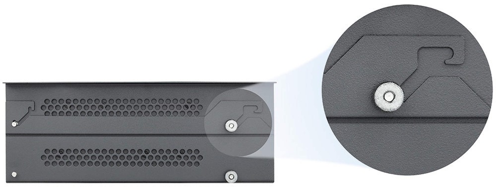 Extron UTS 100 Secondary Shelf, Gray 70-1028-02