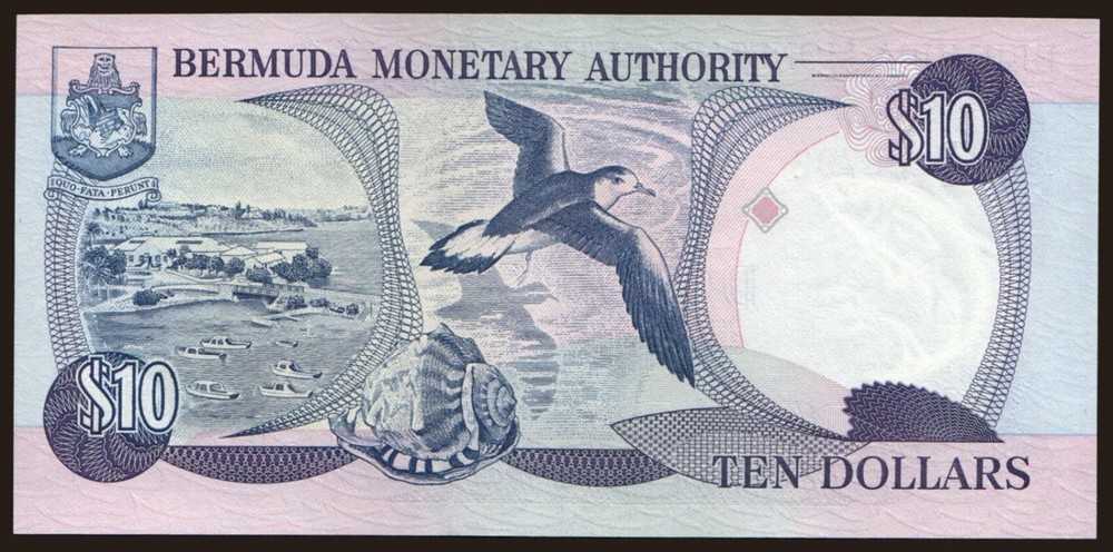Bermudas - 1997 - 10 Dollars - "aUNC" #CO5777