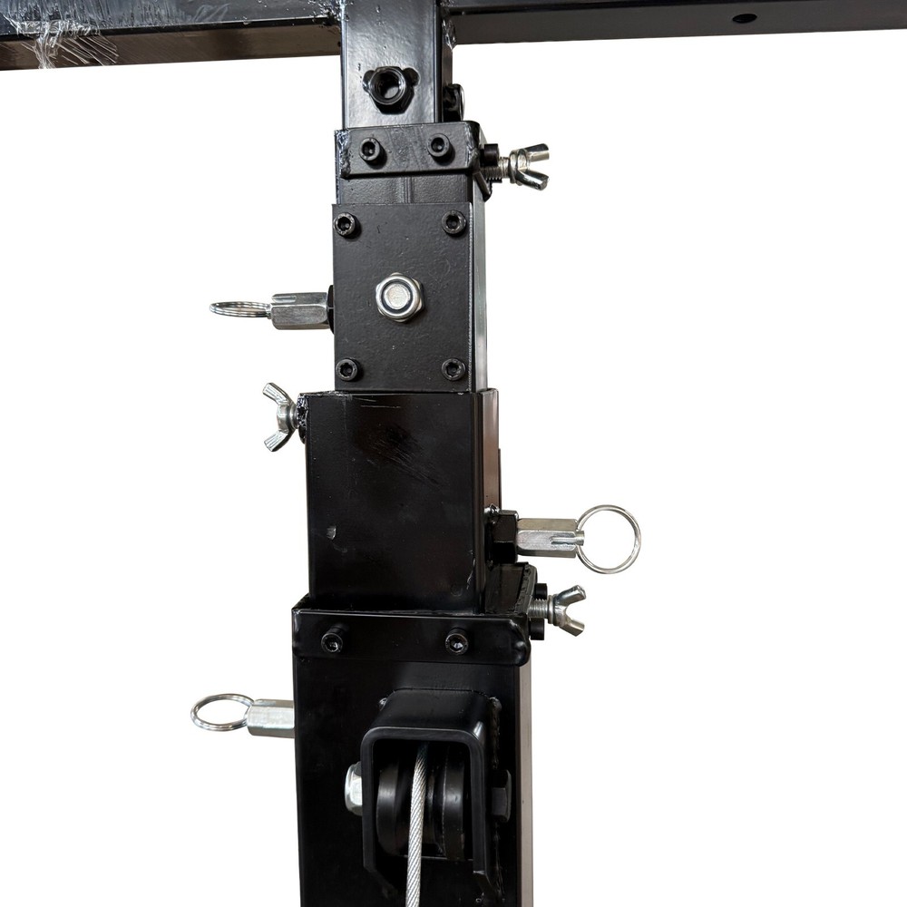 2Pcs 16 Positions Double-Layer 5.9-13Ft Stage Lighting Bracket Stage Light Stand