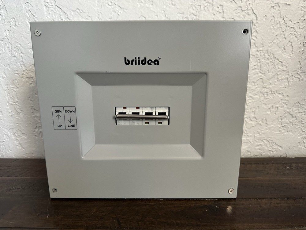 Transfer Panel (60A/60A),  Transfer Switch for Portable Generators 15,000 Watts