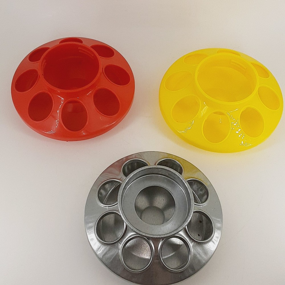 1 Galvanized Chick Feeder 2 Plastic = 3 Rustic Decor Farmhouse for Mason Jars