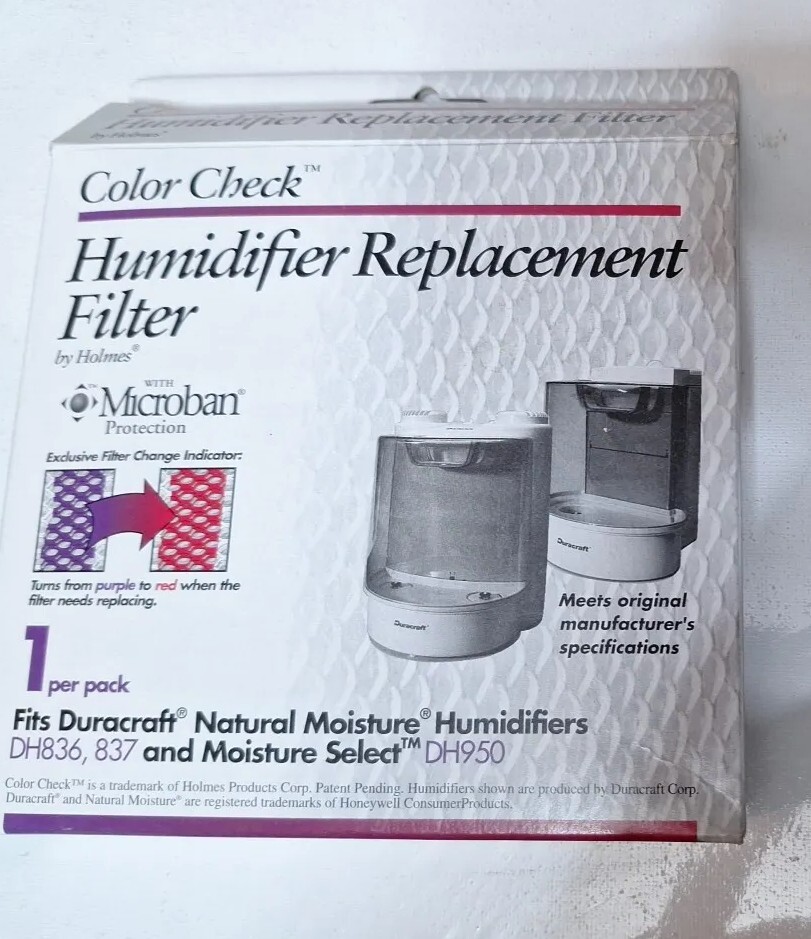 Color Check by Holmes HF-207 Humidifier Replacement Filter Open Box