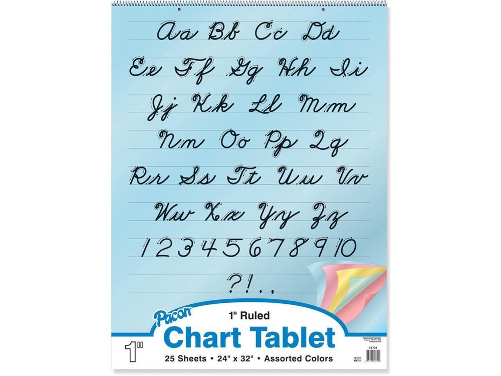 Pacon Colored Paper Chart Tablets