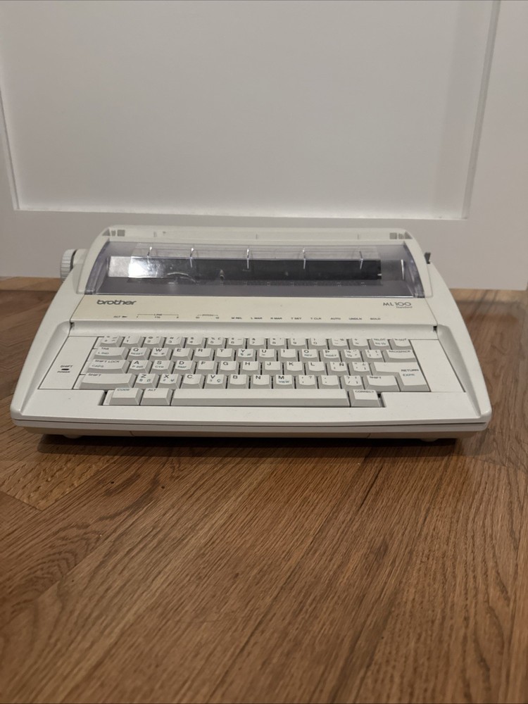 Brother ML-300 Electronic Dictionary Typewriter - White