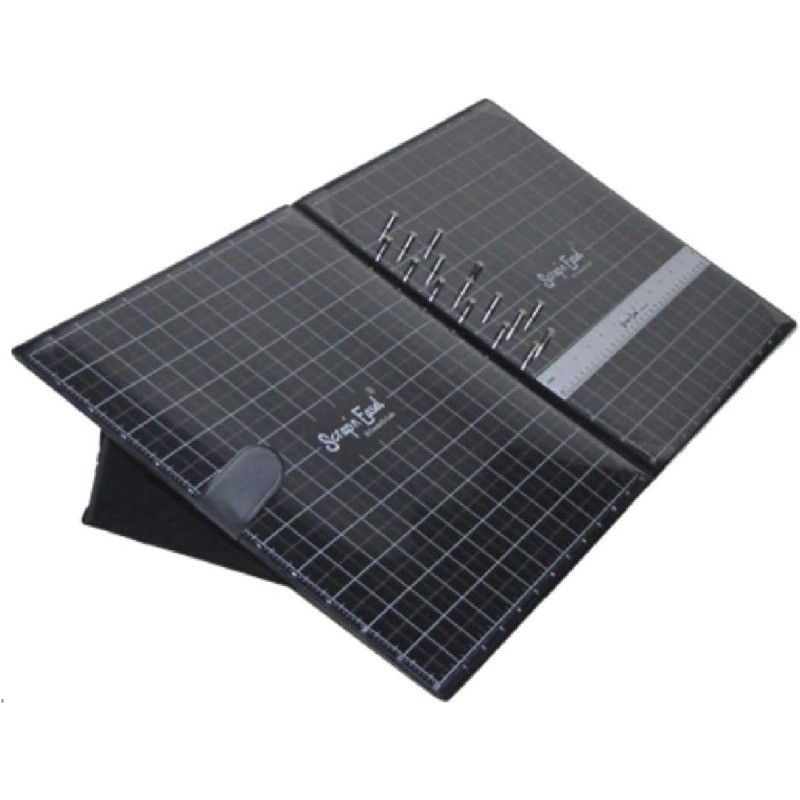 Magnetic Portable Double Grid Layout Scrapbook Style Ergonomic Work Surface