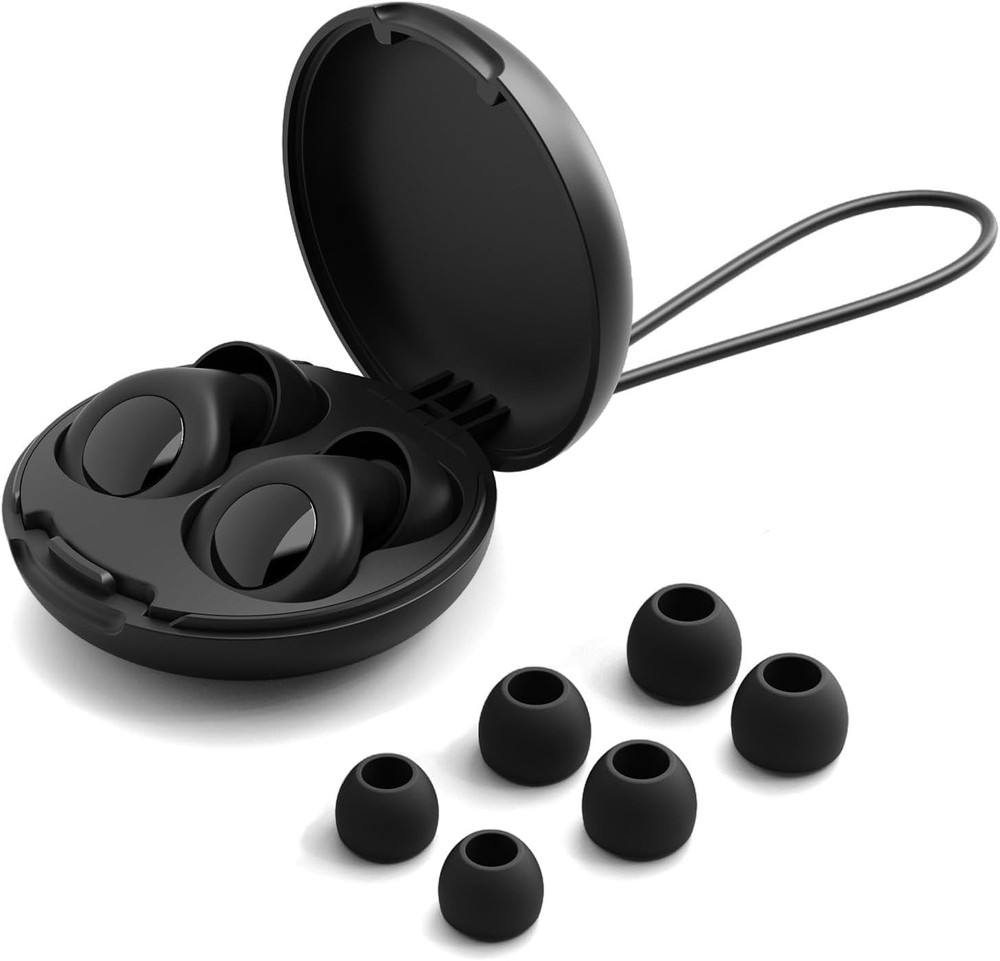 30dB Reusable Silicone Sleep Earplugs