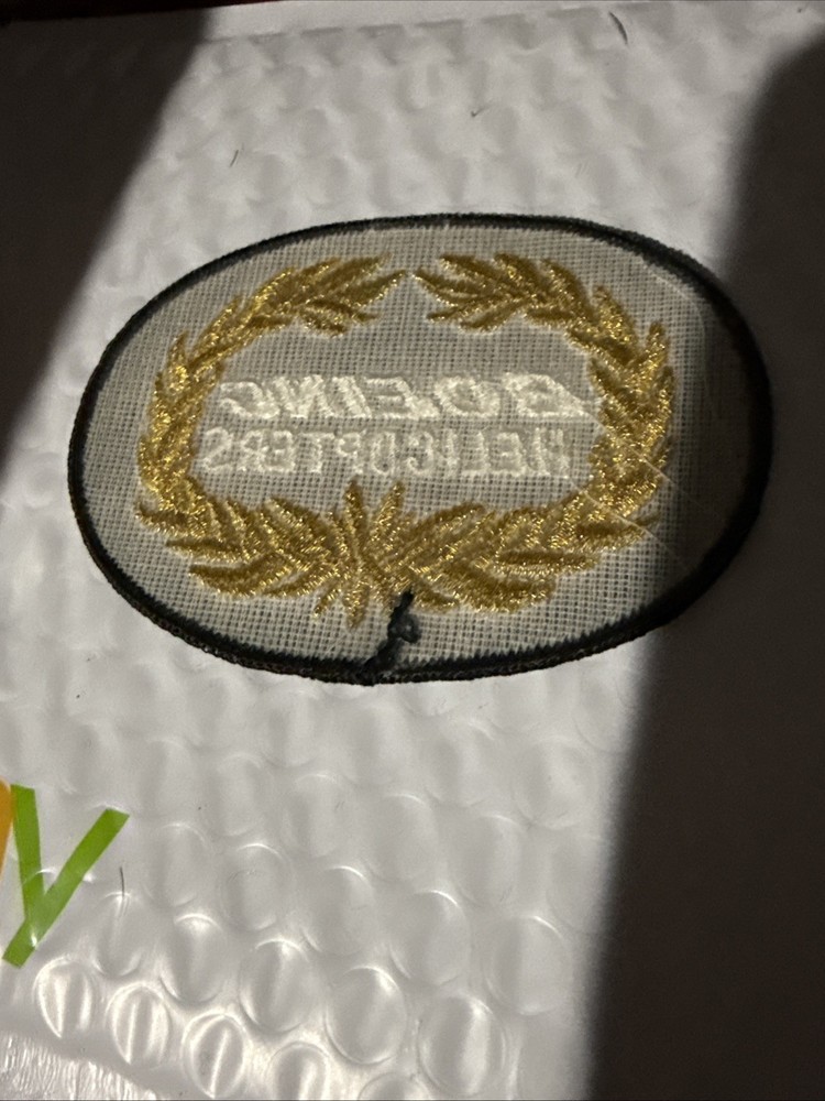 Boening Helicopters Hat Patch