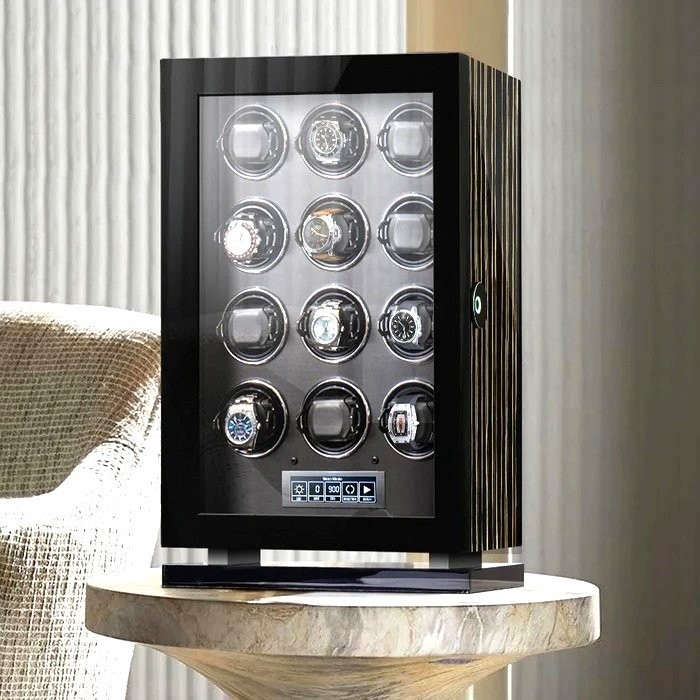 Watch Winder w/ Fingerprint Lock