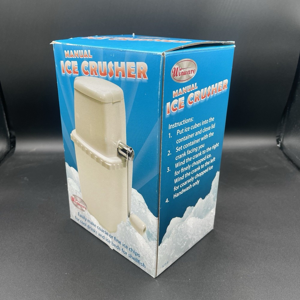Manual Ice Crusher - Winco ICP-9: New, Open Box
