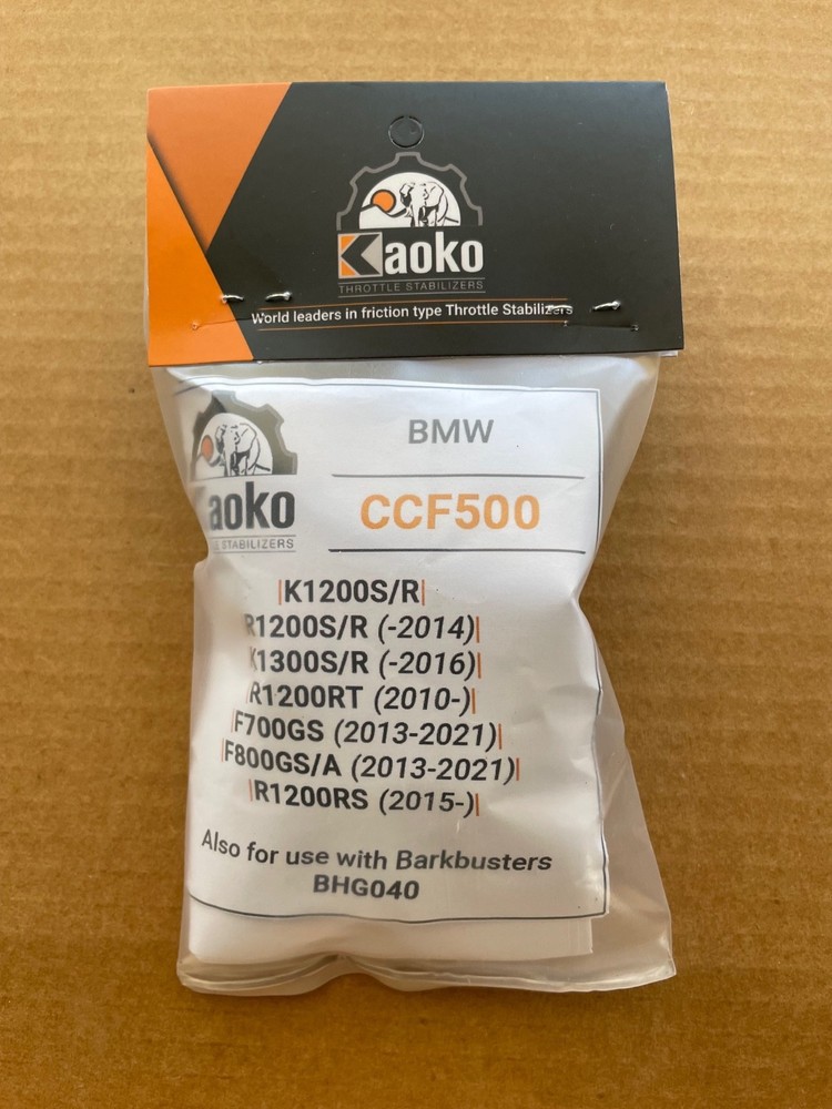 Kaoko BMW Throttle lock (CCF500)